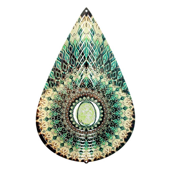 Glow Teardrop - Large Wind Spinner for wholesale by Spinfinity Designs