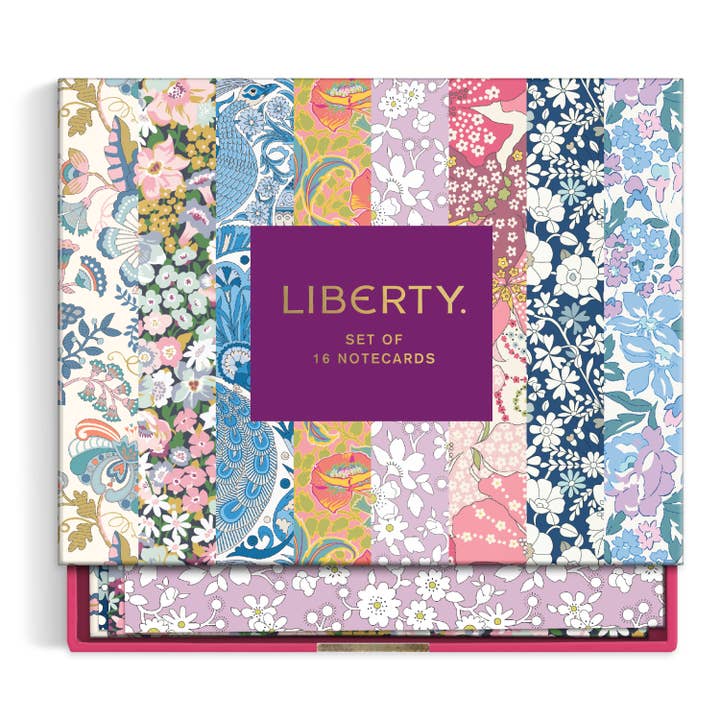 Liberty Floral Greeting Assortment Notecard Set Volume 2 (Notecards/Writing Paper) for wholesale by Abrams & Chronicle Books