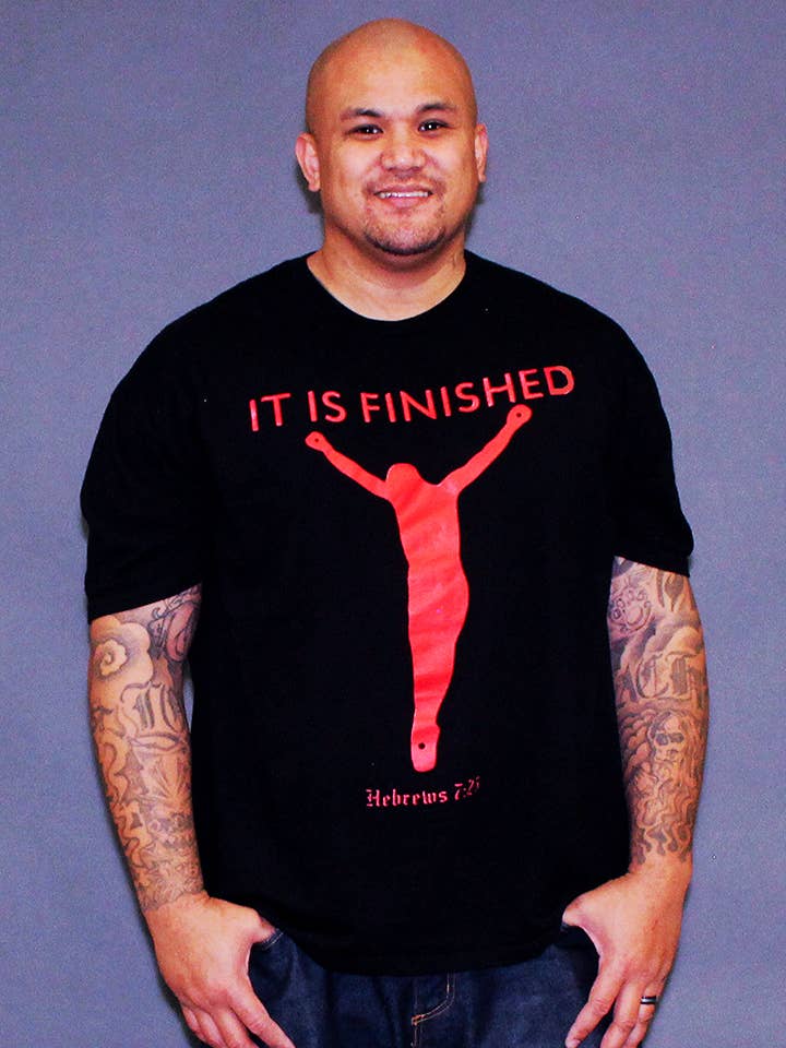 It Is Finished for wholesale by TBOC Apparel