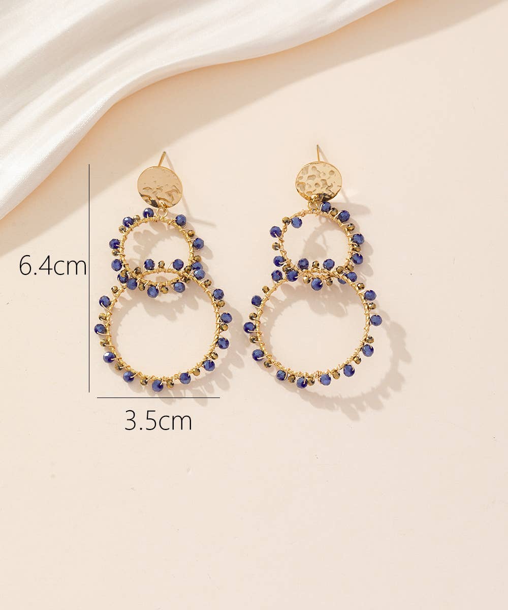 Blossom bijoux - Wholesale Dangle Earrings - 24BOA014 Stainless Steel Stud Earrings2