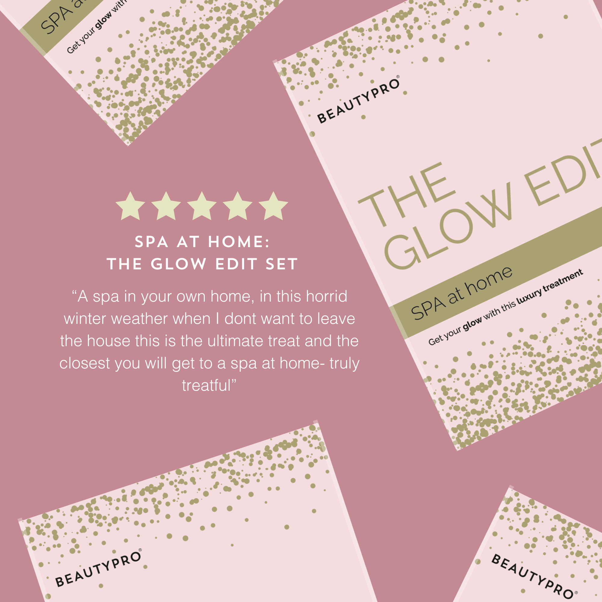 BEAUTYPRO – wholesale Skincare face mask – SPA at home: THE GLOW EDIT12