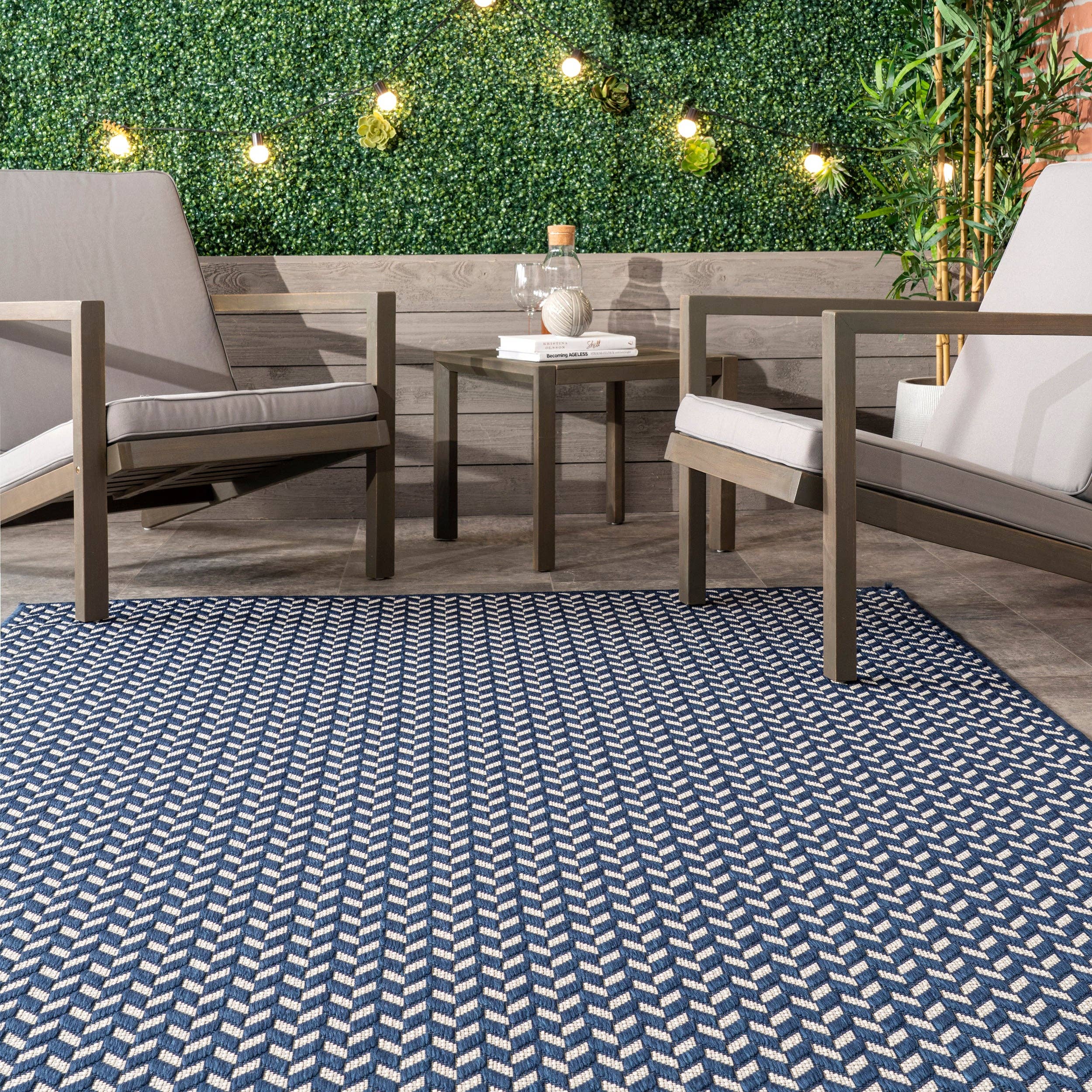 nuLOOM - Wholesale Area Rug - Camryn Herringbone Indoor/Outdoor Area Rug16