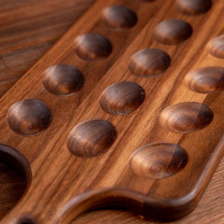 Laurel Mercantile - Wholesale Egg Cup/Holder - Walnut Deviled Egg Tray | 18 egg5