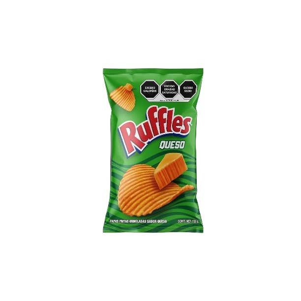 Fizz and Sweets Wholesale – wholesale Crisps – Ruffles Queso (Mexico) 120G