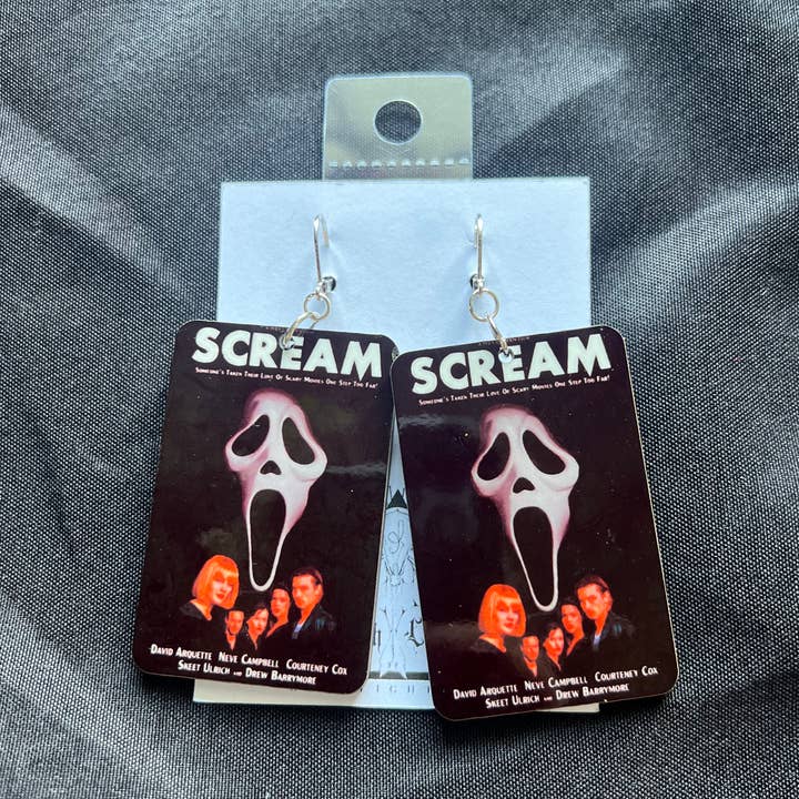 Pendientes de póster de Scream para venta al por mayor de Goth Light