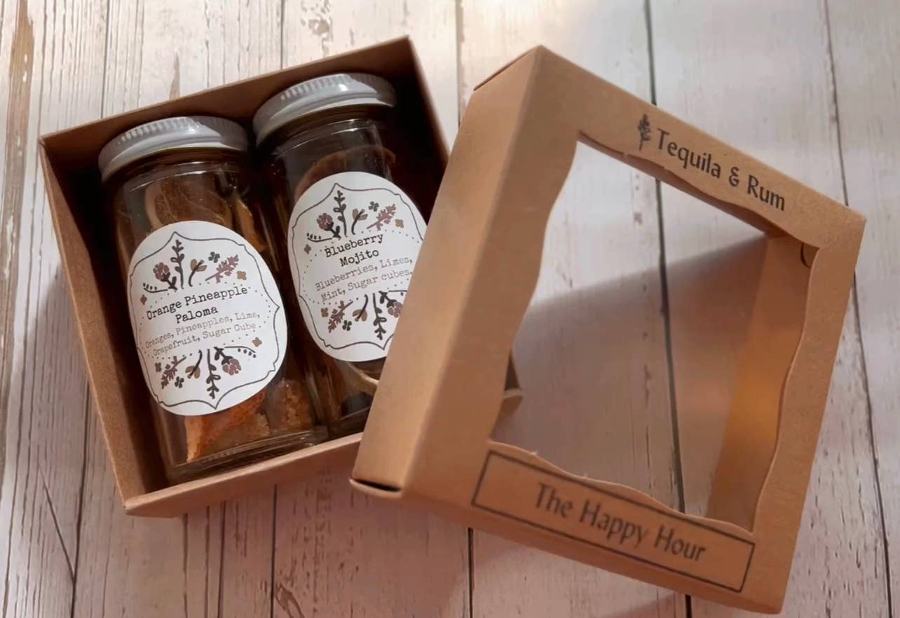 Hunt and Gather Dry Foods - Wholesale DIY Drink Kit - The Happy Hour Tequila & Rum2