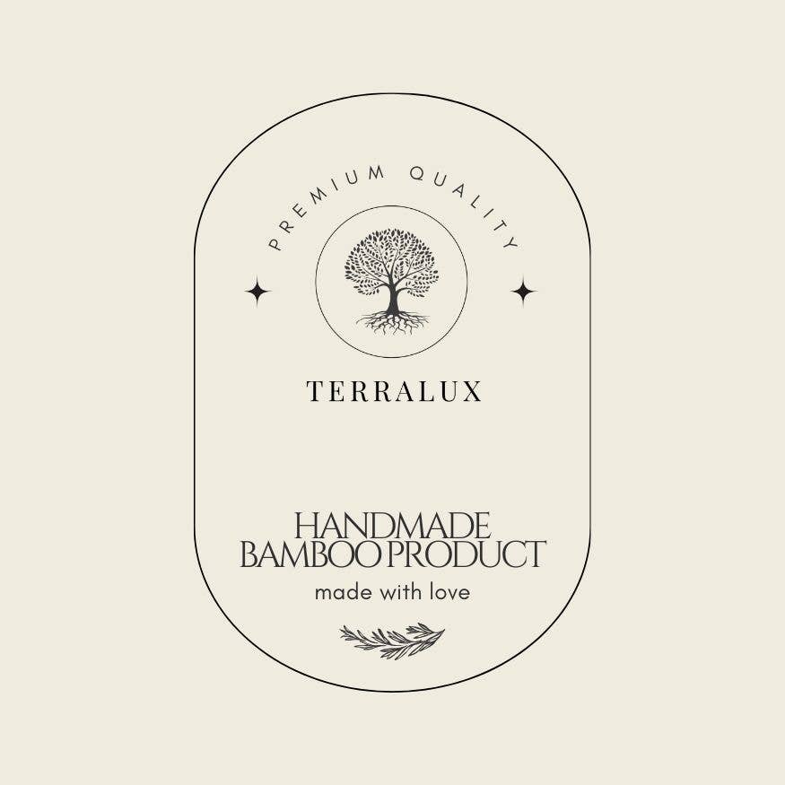 Terralux LLC – Engroshandel Kurv – Bæredygtige kurve vævet af bambus (sæt med 2)3