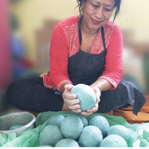 Ethical Global - Wholesale Dryer Balls - Earth & Sun: Eco Wool Dryer Balls Fair Trade7