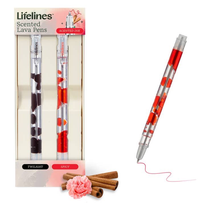 Scented Lava Pen Set - 2-pack (Black/Red)
for wholesale by Lifelines