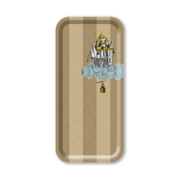 Bandeja longa - Castelo por atacado de Pabuku