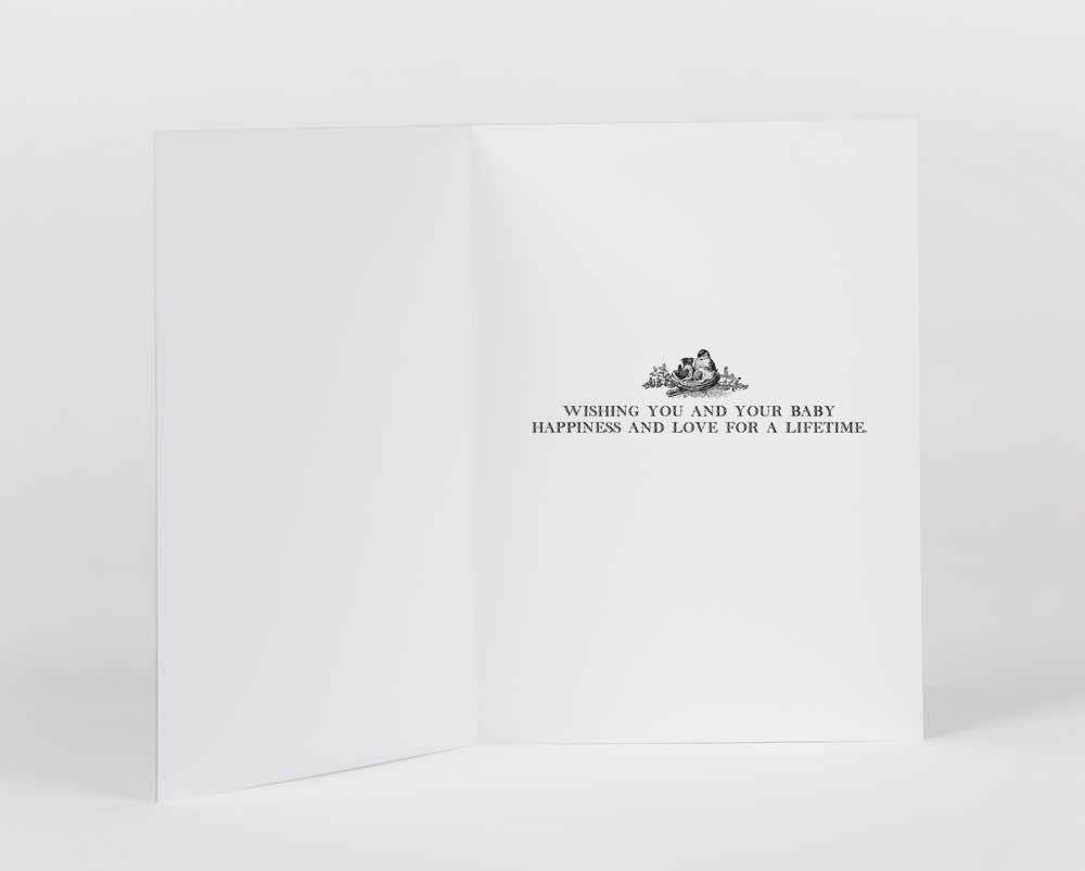 Potluck Press - Wholesale Baby Card - Baby Tree Greeting Card1