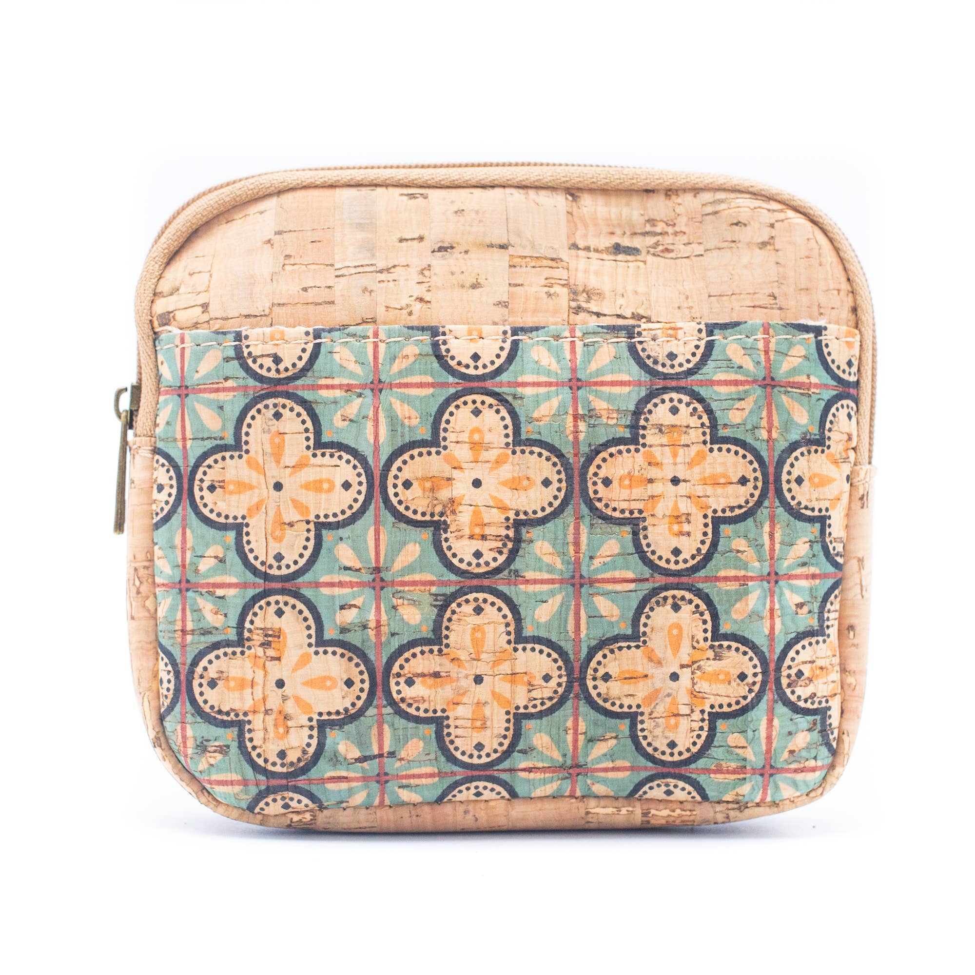 Meninas Bonitas Cork - Venta al por mayor Monedero - Mujer - (5 unidades) monedero de corcho con estampado de monedero BAGF-0014