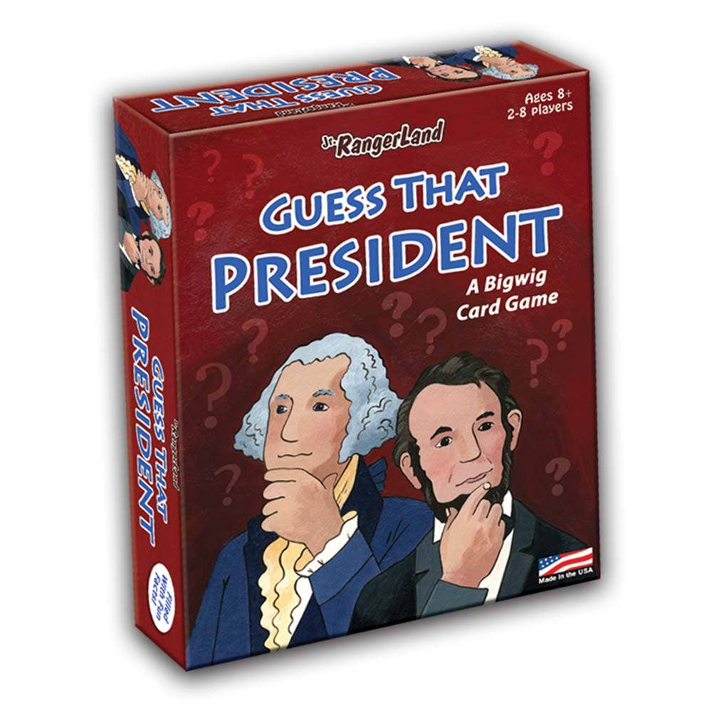 Jr. RangerLand - Wholesale Card Game - Jr. Rangerland Guess That President Card Game1