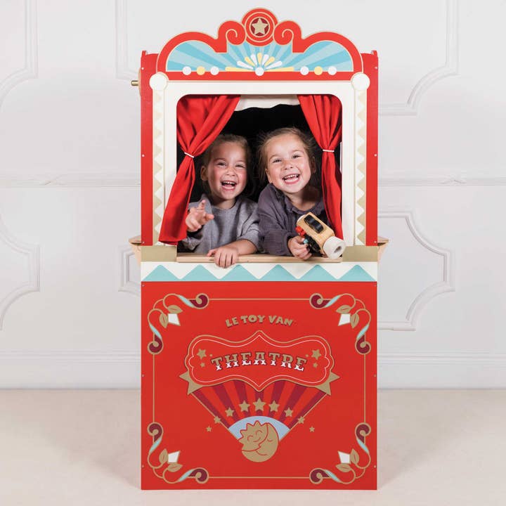 Le Toy Van, Inc. - Wholesale Wood Toy - Kids - Retro Toy Puppet Theater