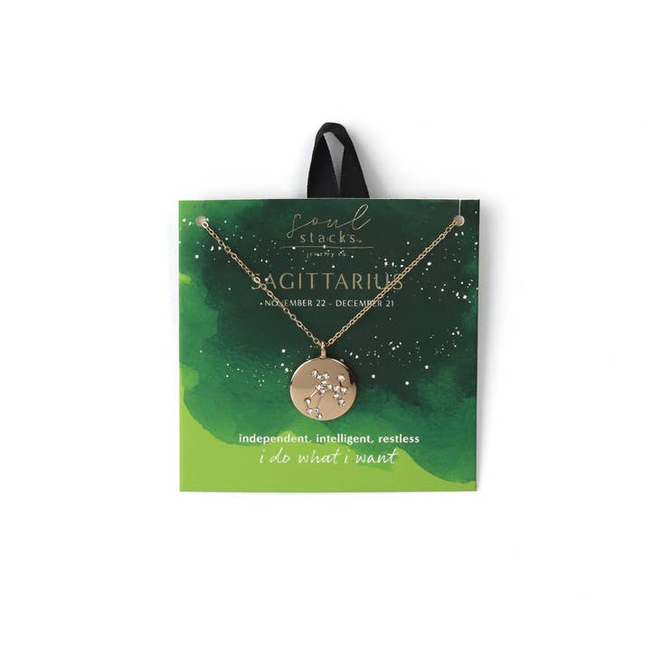 DM Merchandising - Wholesale Pendant/Charm Necklace - Soul Stacks Star Sign Pendant Assortment