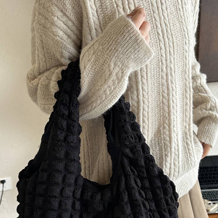 42POPS – wholesale Shoulder bag – women's – ,,....SI-26486 Cloud Puffy Shoulder Tote Bag2