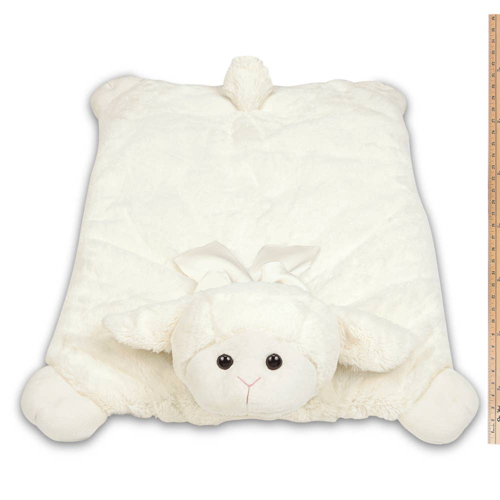 Bearington Collection - Wholesale Security/Cuddle Blanket - Baby - Lamby Lamb Belly Blanket2