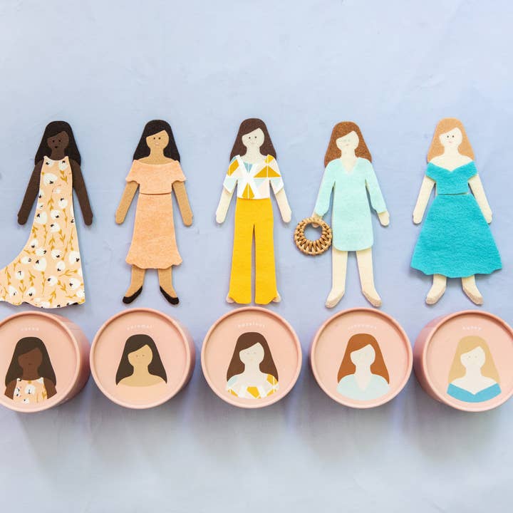 Lowercase Toys - Wholesale Doll - Kids - Felt Doll - Deluxe Set