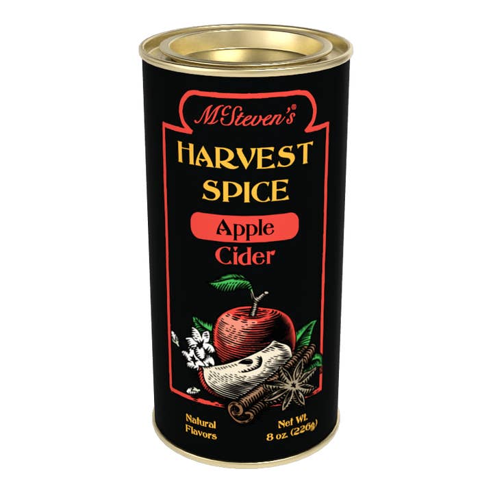 Mélange de Cidre de Pomme Épicé Récolte (Boîtes de 8oz) pour la vente par McSteven's