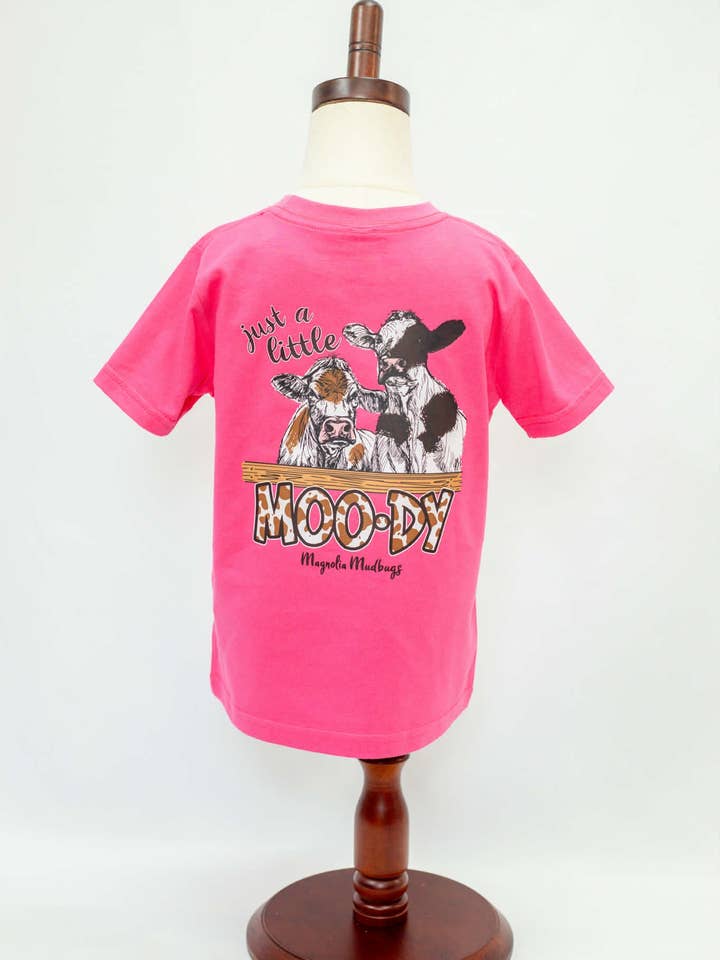 Moody Cow Kids' T-Shirt for wholesale by Magnolia Mudbugs