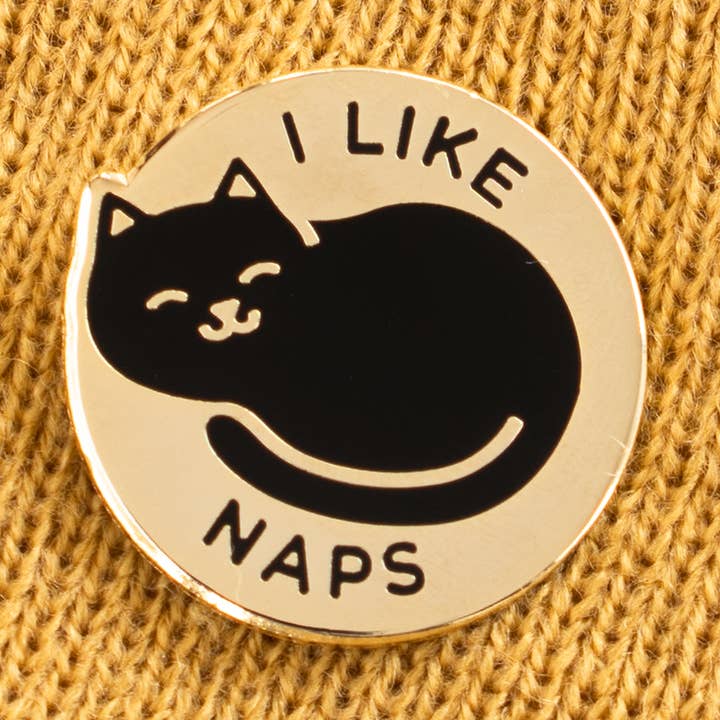 I Like Naps Pin for wholesale by Everyday Olive