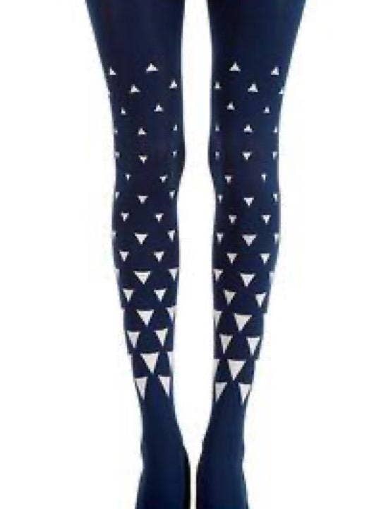 Tights - Rock & Roll Navy for wholesale by Joyfullook + Zohara - Art On Tights