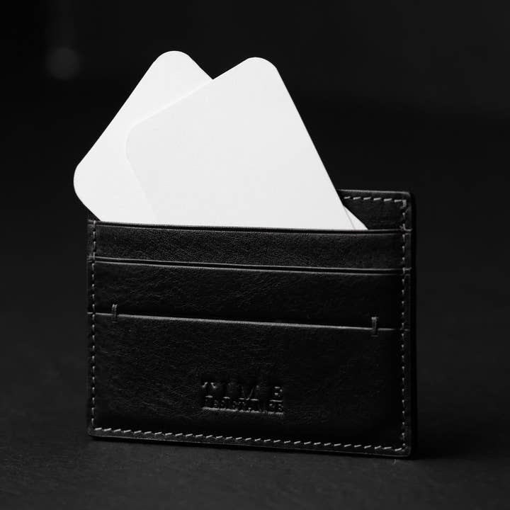 Time Resistance – wholesale Card holder – Unisex – Leather Credit Card Case Business Card Case - Fireflies