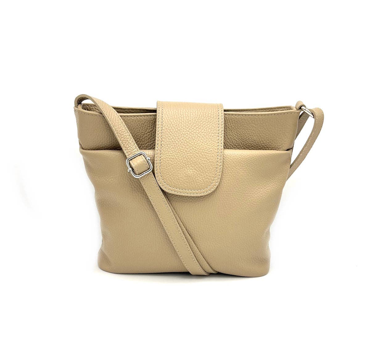 Suie Valentini srl - Wholesale Shoulder Bag - Women's - Genuine leather shoulder bag,Made in Italy, art. 1124792