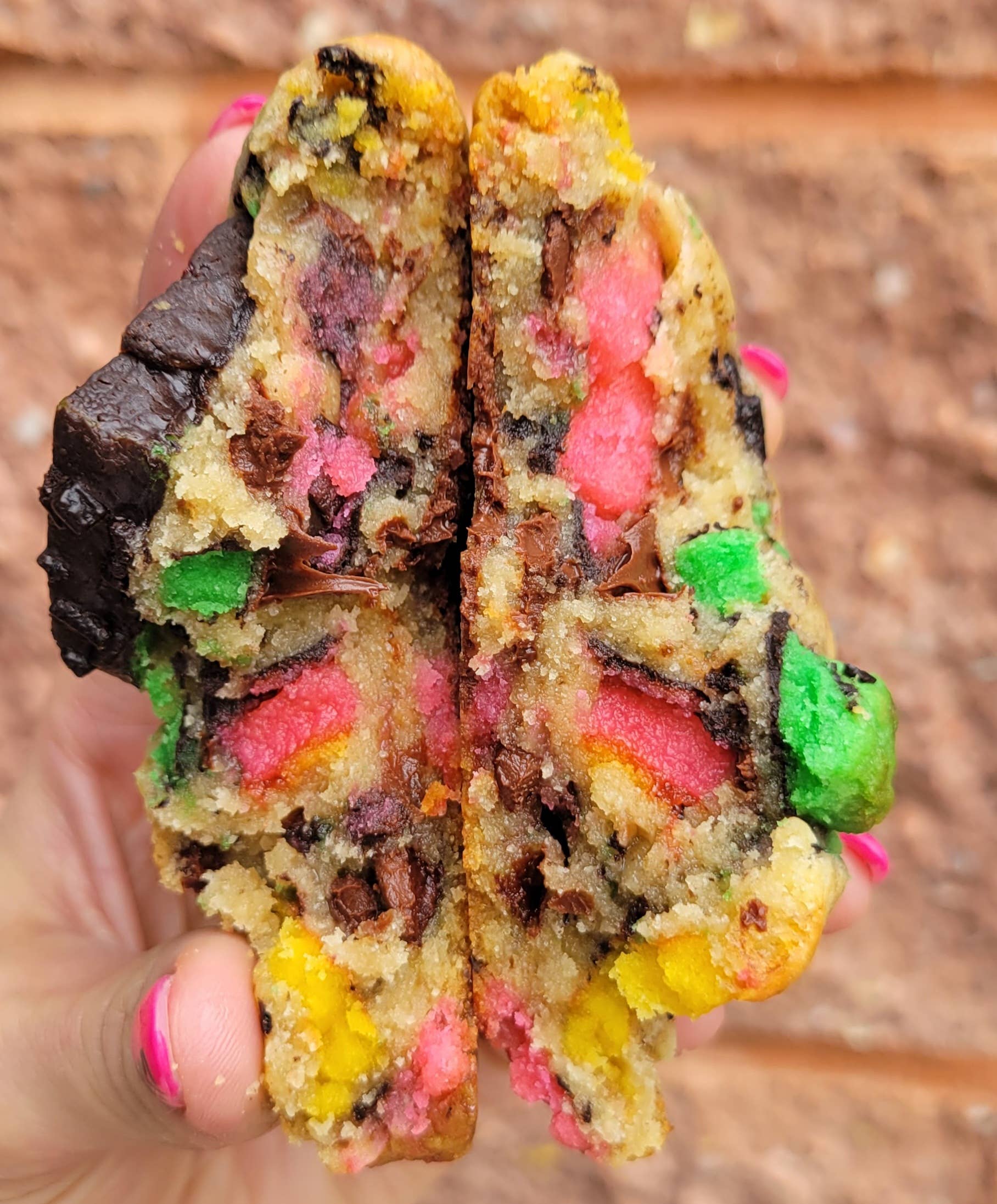 My Big Fat Cookie – Großhandel Cookie – Regenbogen-Remix1