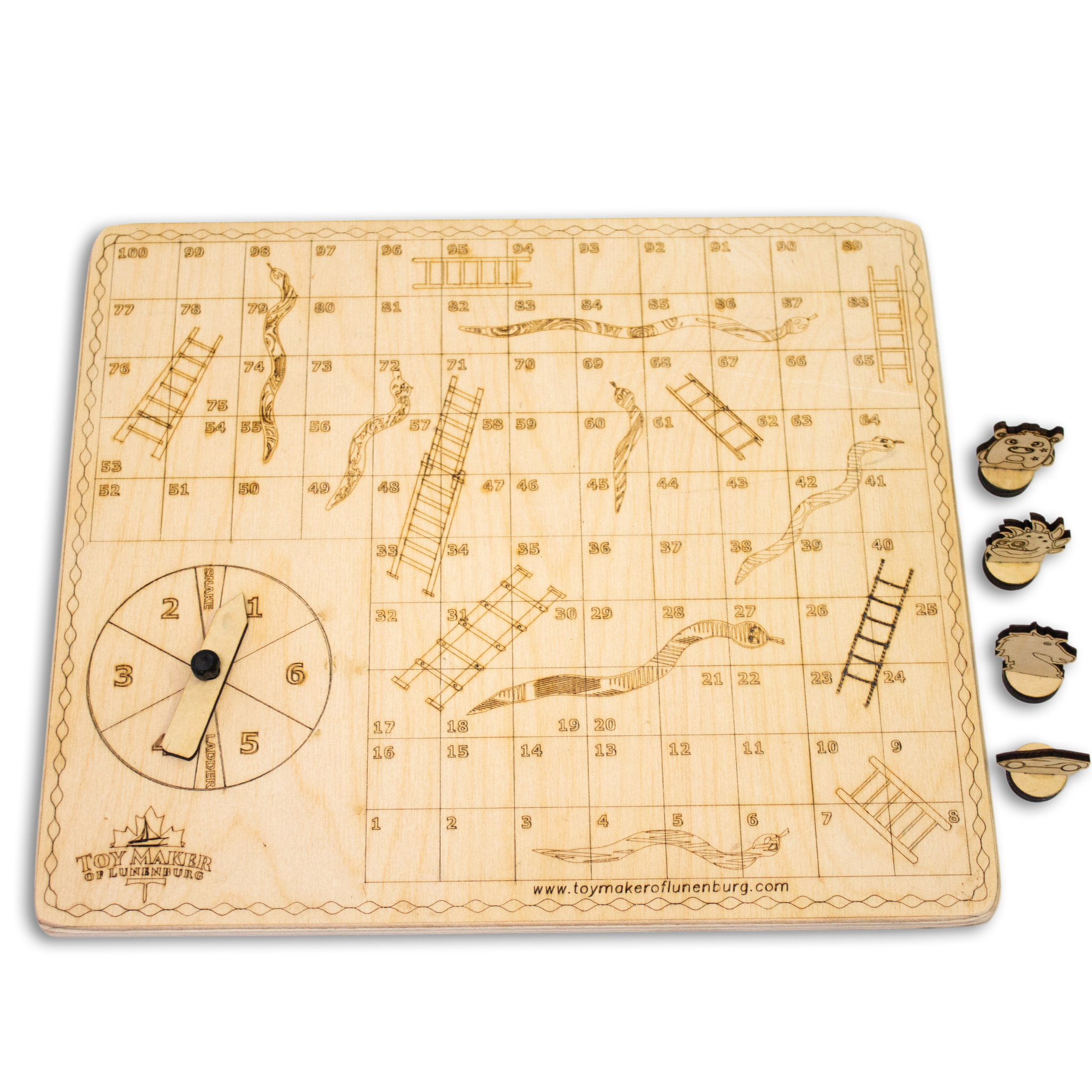 Toy Maker of Lunenburg - Vente Jeux de société - Des hauts et des bas vers le jeu de plateau carré 1004