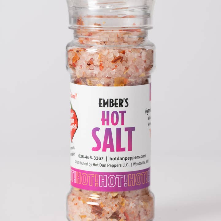 Hot Dan Peppers - Wholesale Salt - Ember's Hot Salt