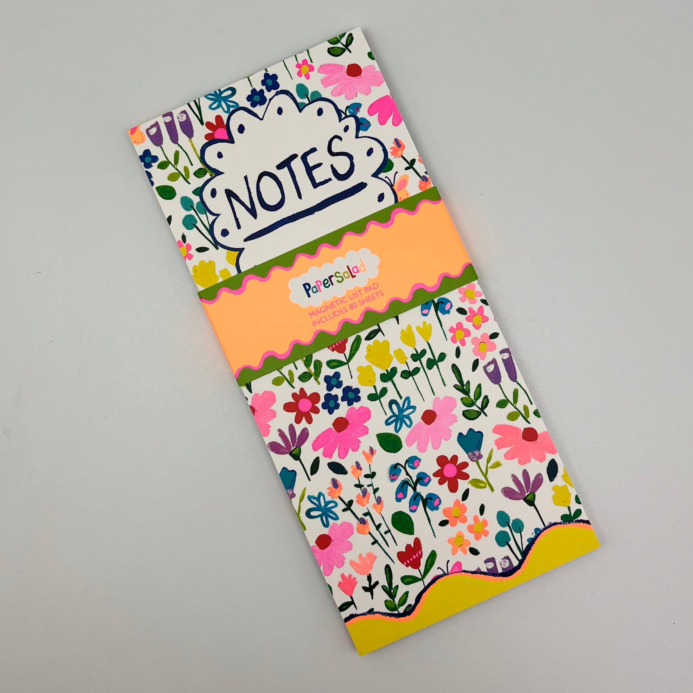 The Great British Card Company (GBCC) Ltd – wholesale Notepad – Magnetic List Pad Notes To Do List Flowers Stationery2