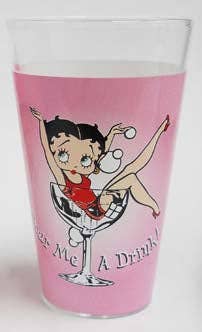 Instant Gifts International - Wholesale Cocktail/likeur glas - Betty Boop half pint glas met exclusief ontwerp1
