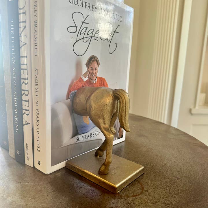 Fox Run Brands - Wholesale Bookend - Fox Run Horse Decorative Bookend Set, 4.5" x 3.75" x 9"