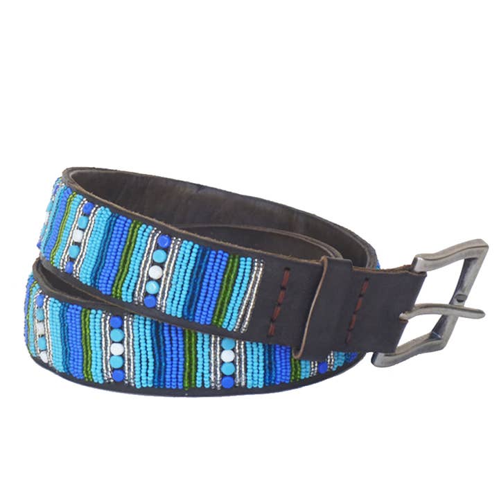 Aqua Macho Belt for wholesale by Global Girls