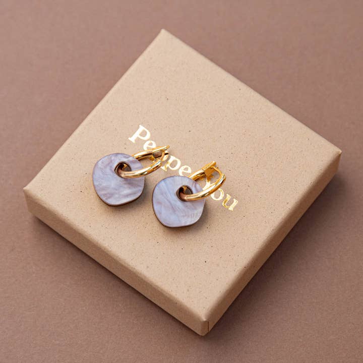 Surround Hoop EarringsĀ  for wholesale by Pepper You