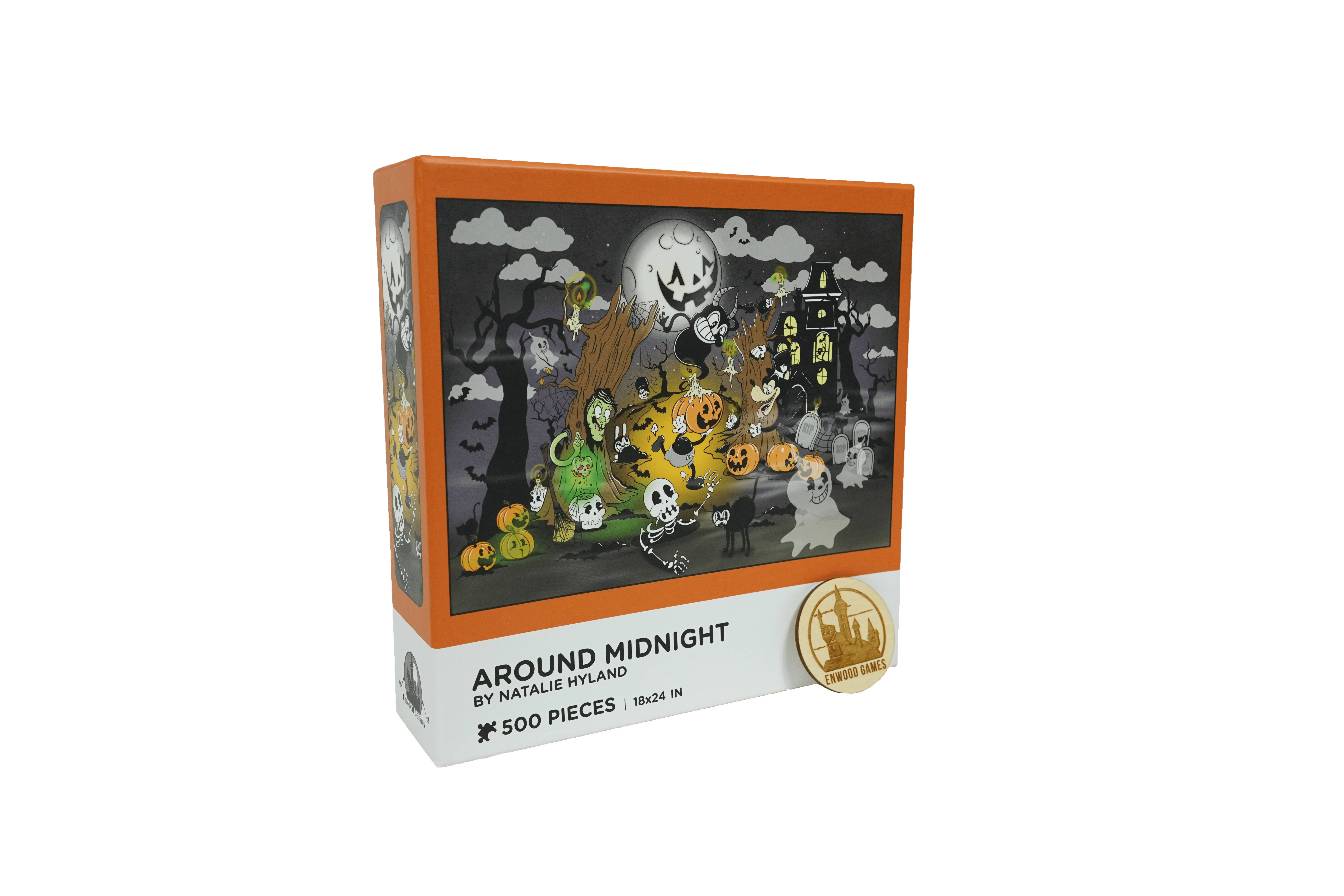 Enwood Games – Puzzle - Adulto por atacado – Enwood Games Quebra-cabeça de 1000 peças em torno da meia-noite