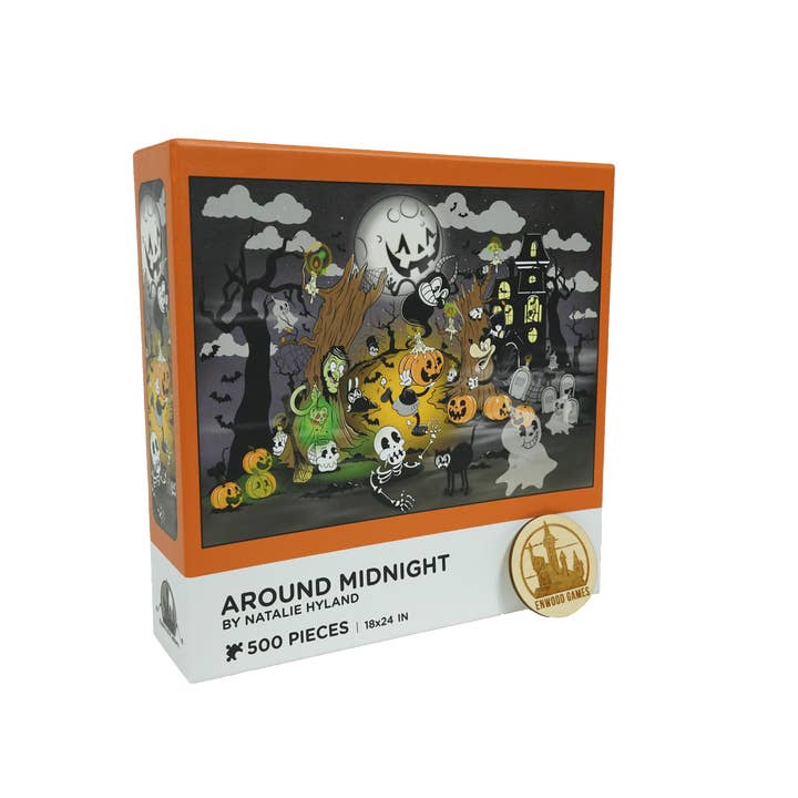 Enwood Games 1000 Piece Jigsaw Puzzle Around Midnight for wholesale by Enwood Games