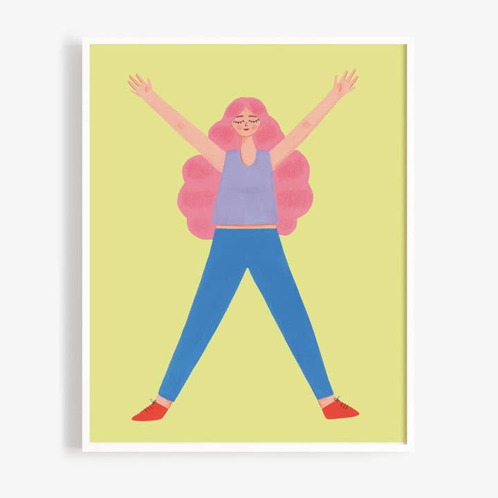 Take Up Space Art Print for wholesale by Candace Wiant Art