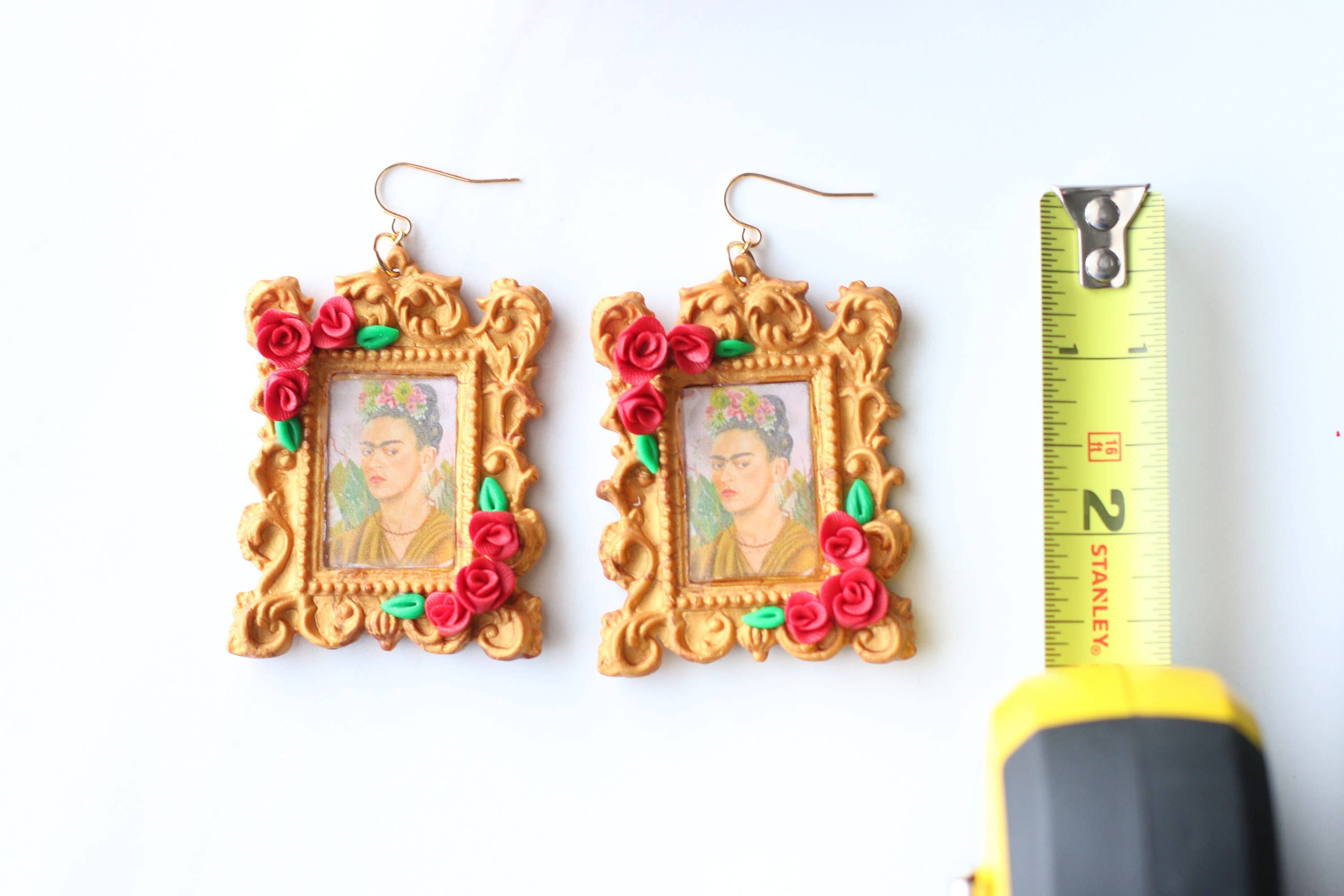 Skye Eclisse Jewelry – wholesale Hängande örhängen – Frida Kahlo örhängen för kvinnor, mexikanska statement-örhängen8