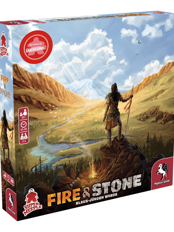 Fire & Stone - Versão francesa - Jogo de tabuleiro por atacado de Super Meeple