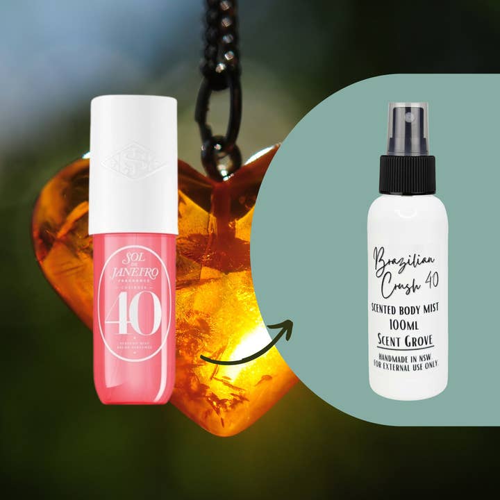 Brazilian Crush 40 scented body mist spray 100ml for wholesale by Scent Grove