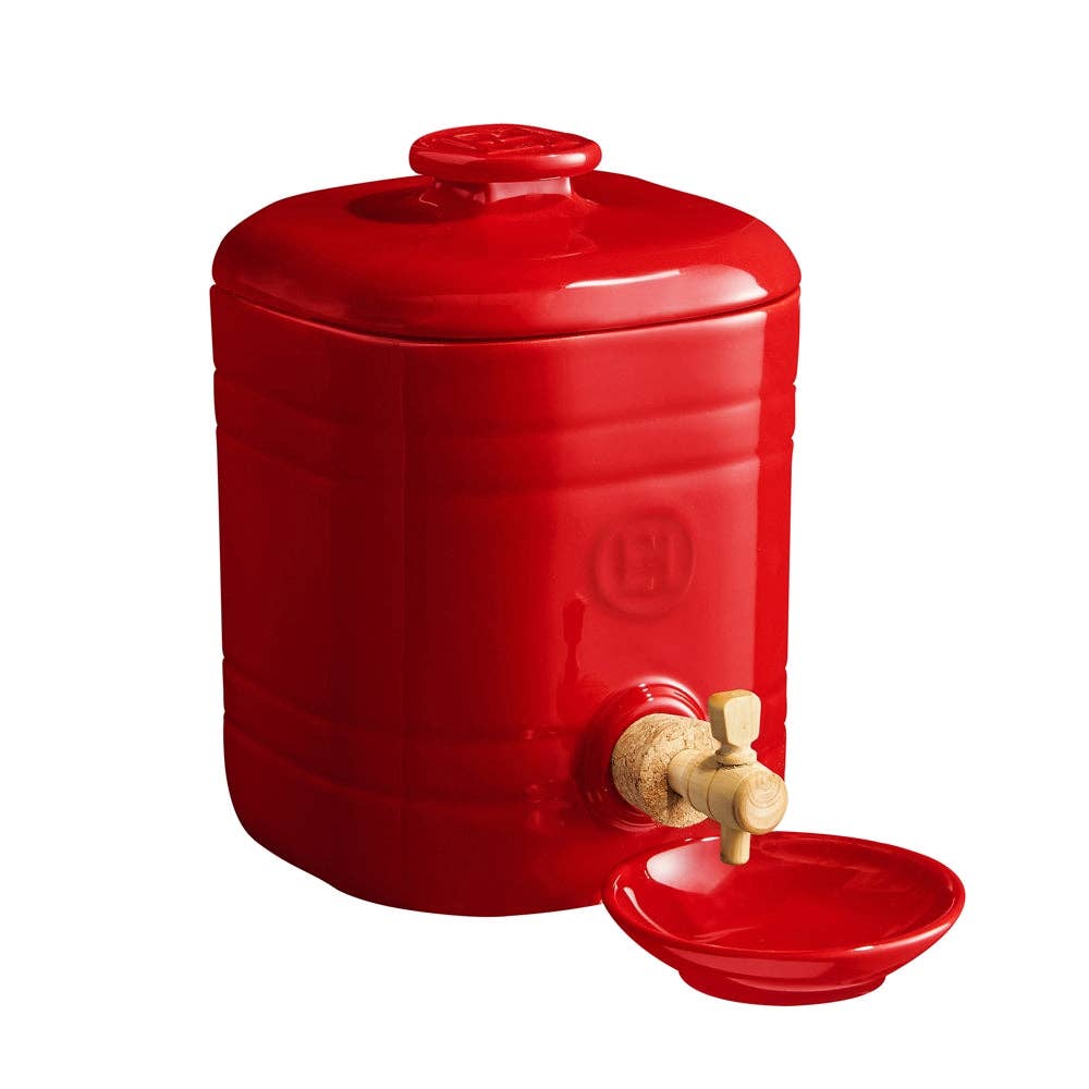 HAUS – wholesale Oil/vinegar dispenser – Emile Henry Vinegar Pot - Burgundy0
