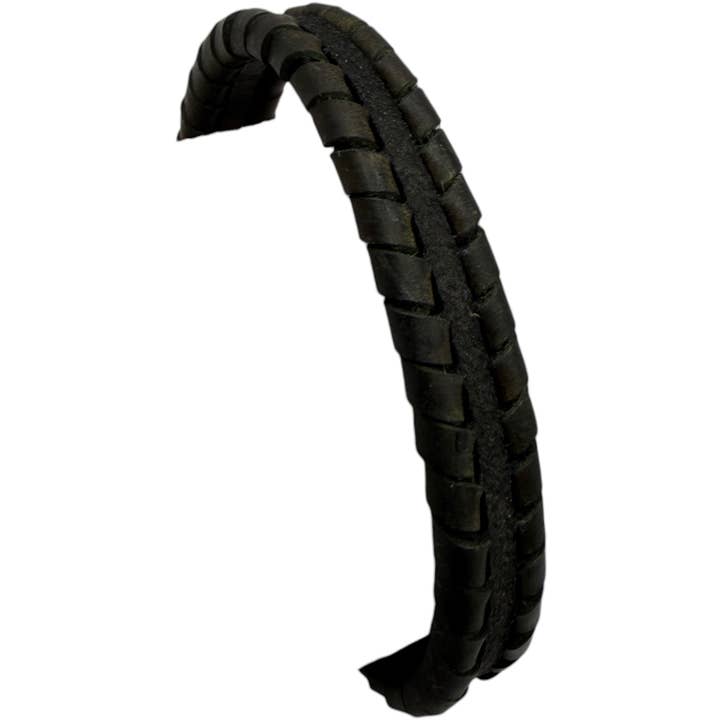 BRUGES FLETTET STIL - 11X6MM - MØRK GRØN for engroshandel hos Sun Enterprises B.V.