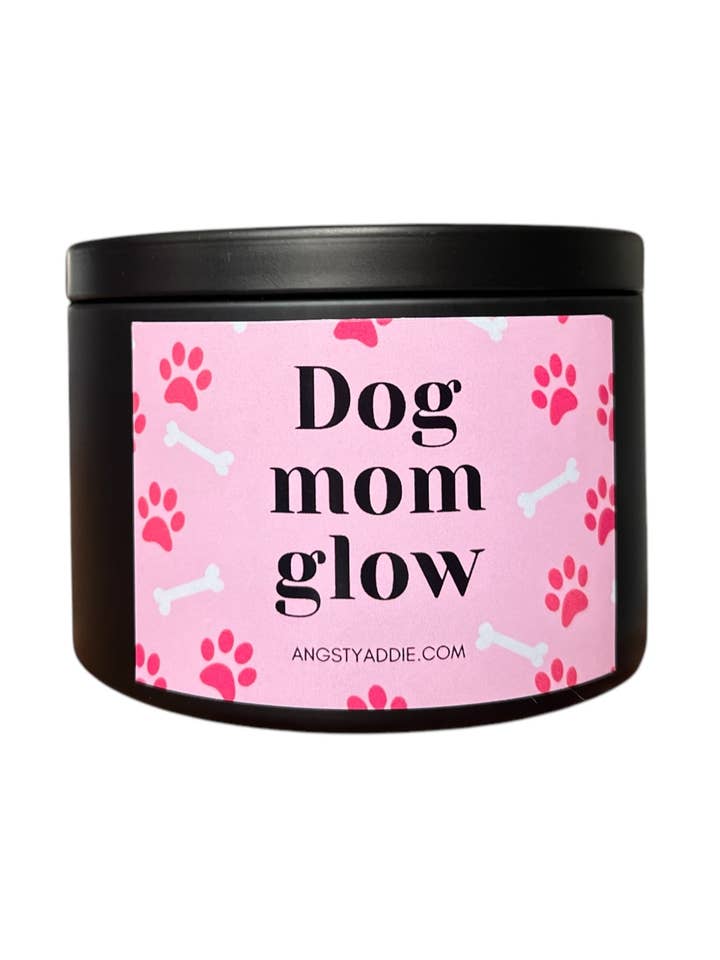 Dog mom candle, in my dog mom era, dog mom gift for wholesale by Angsty Addie