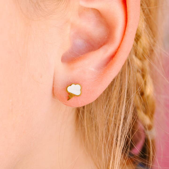 Pierced Co - Wholesale Stud/Post Earrings - Storm Cloud2