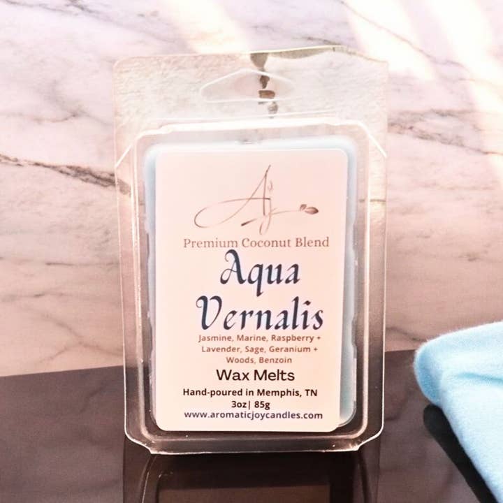 Aqua Vernalis Wax Melt for wholesale by Aromatic Joy Candle Company