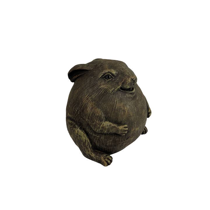 Galt International Company - Wholesale Outdoor ornament/decor - Polyresin Chubby Rabbit Garden Statue 8"H3