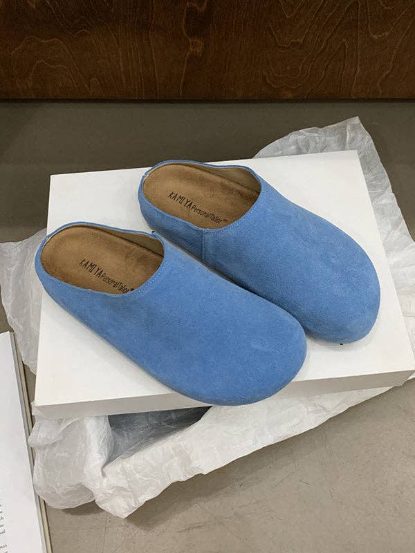 VividLux - Wholesale Slippers - Women's - Round-Toe Split-Joint Flat Shoes Slippers&Mules21