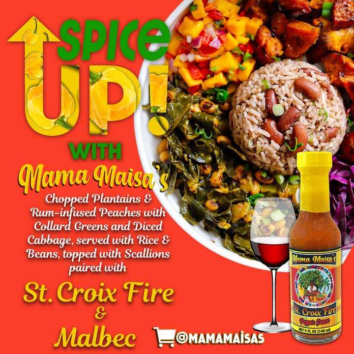 Mama Maisa's Pepper Sauce - Vente Sauces piquantes - Sauce au poivre Sainte-Croix Fire de Mama Maisa, sauce piquante gourmande8